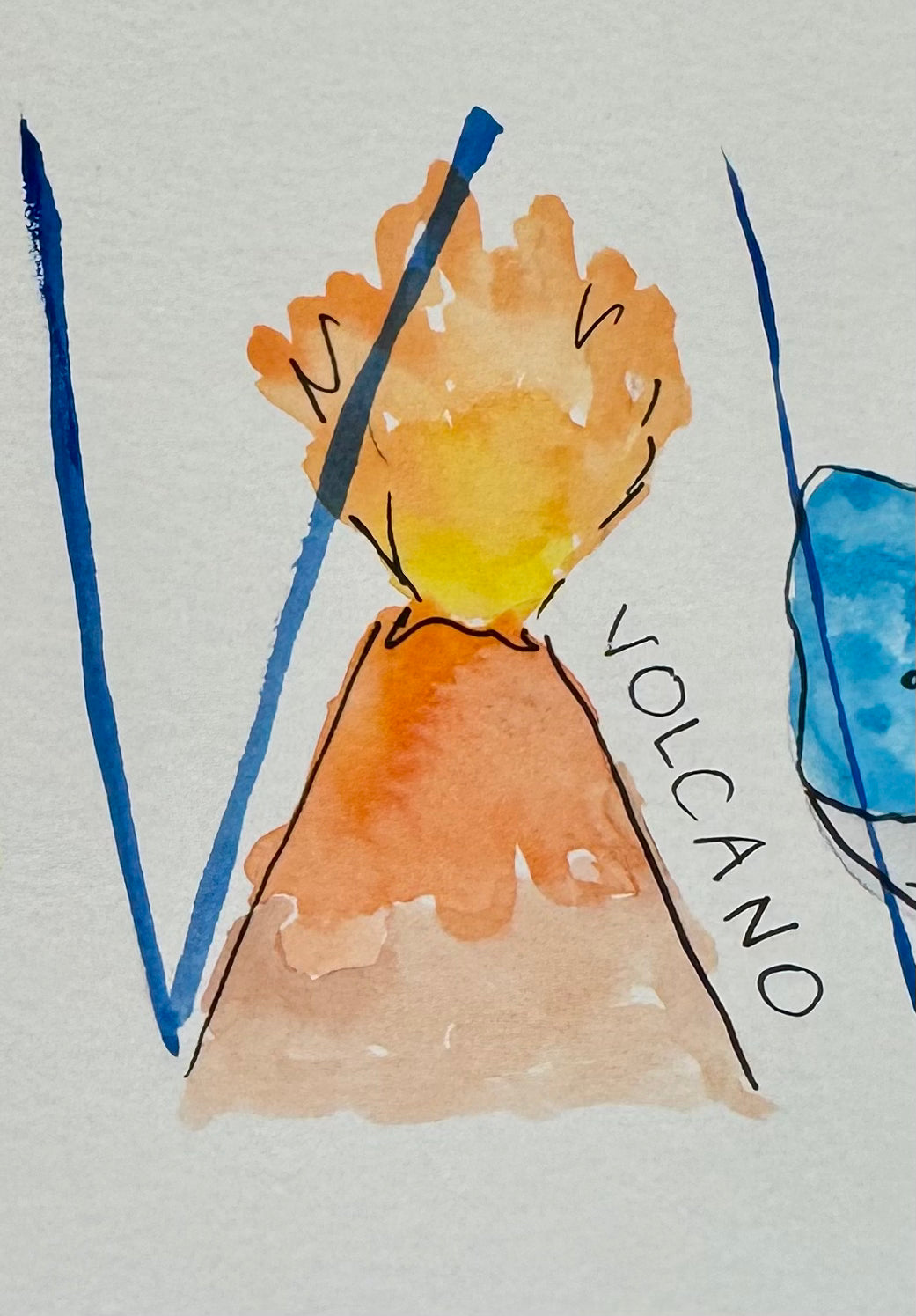 Custom Watercolor Alphabet