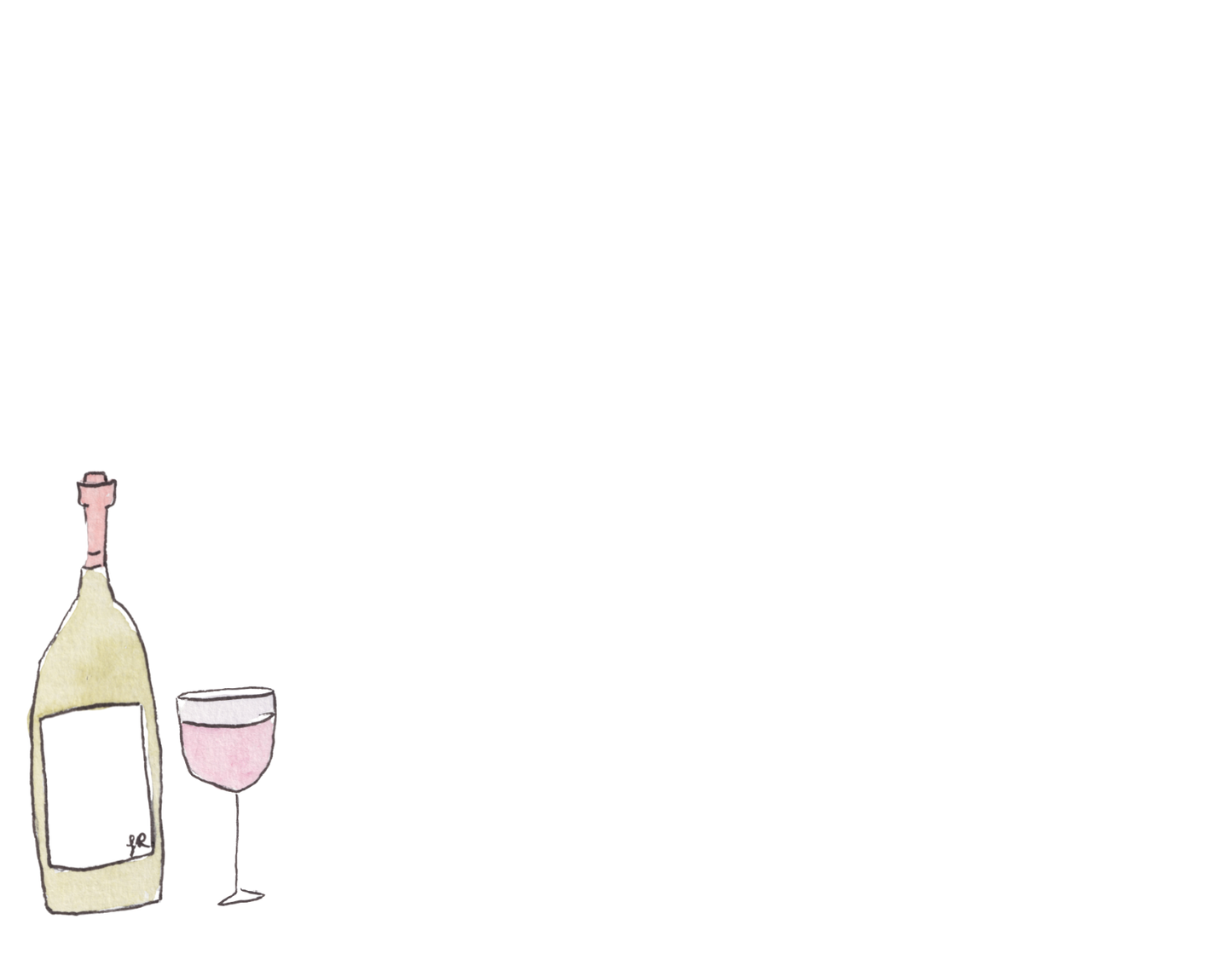 Wine Note Cards – Set of 5