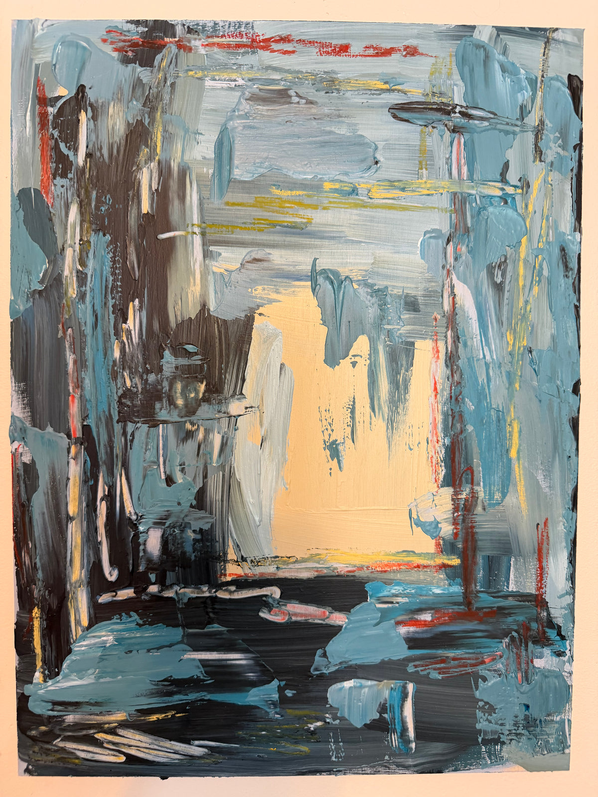 Blue Hour | 12x16 Original Abstract Painting
