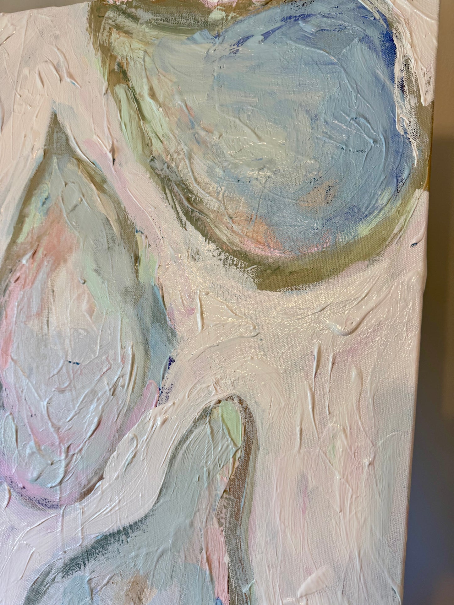 Pearl Dreams – Original Abstract Acrylic Painting on Canvas