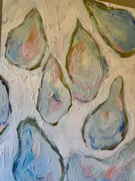 Pearl Dreams – Original Abstract Acrylic Painting on Canvas